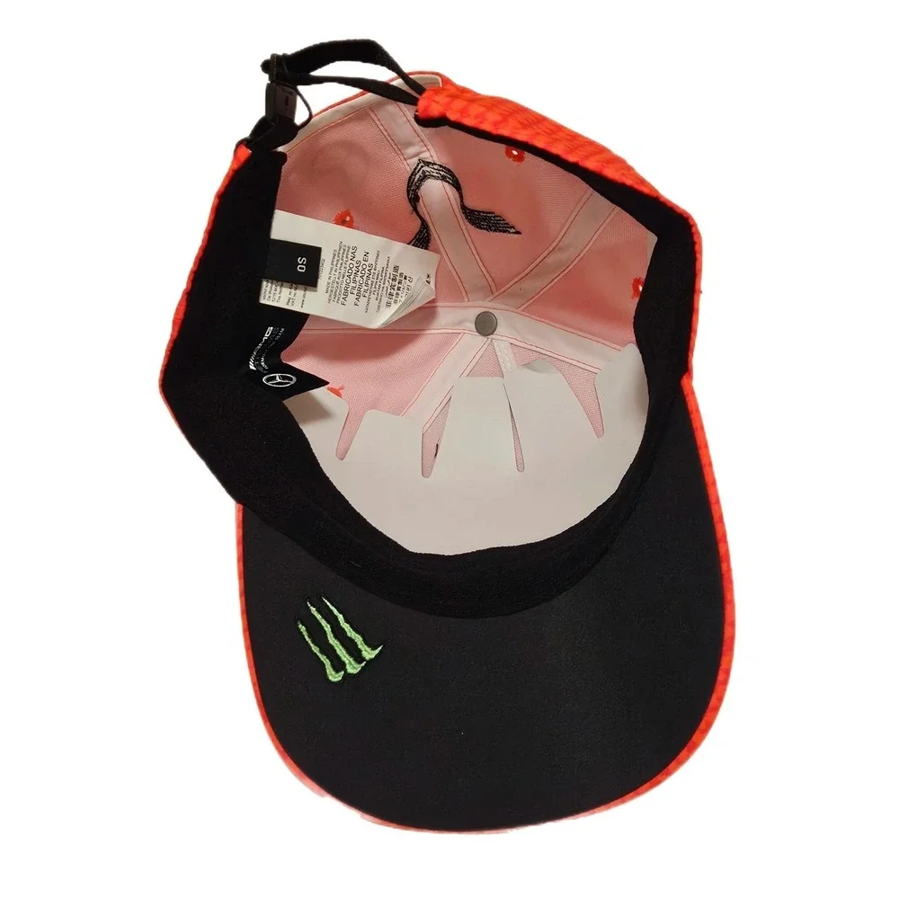 Mercedes AMG F1 Neon Pink Hat Lewis Hamilton Gran Turismo Monster OSFM NWT